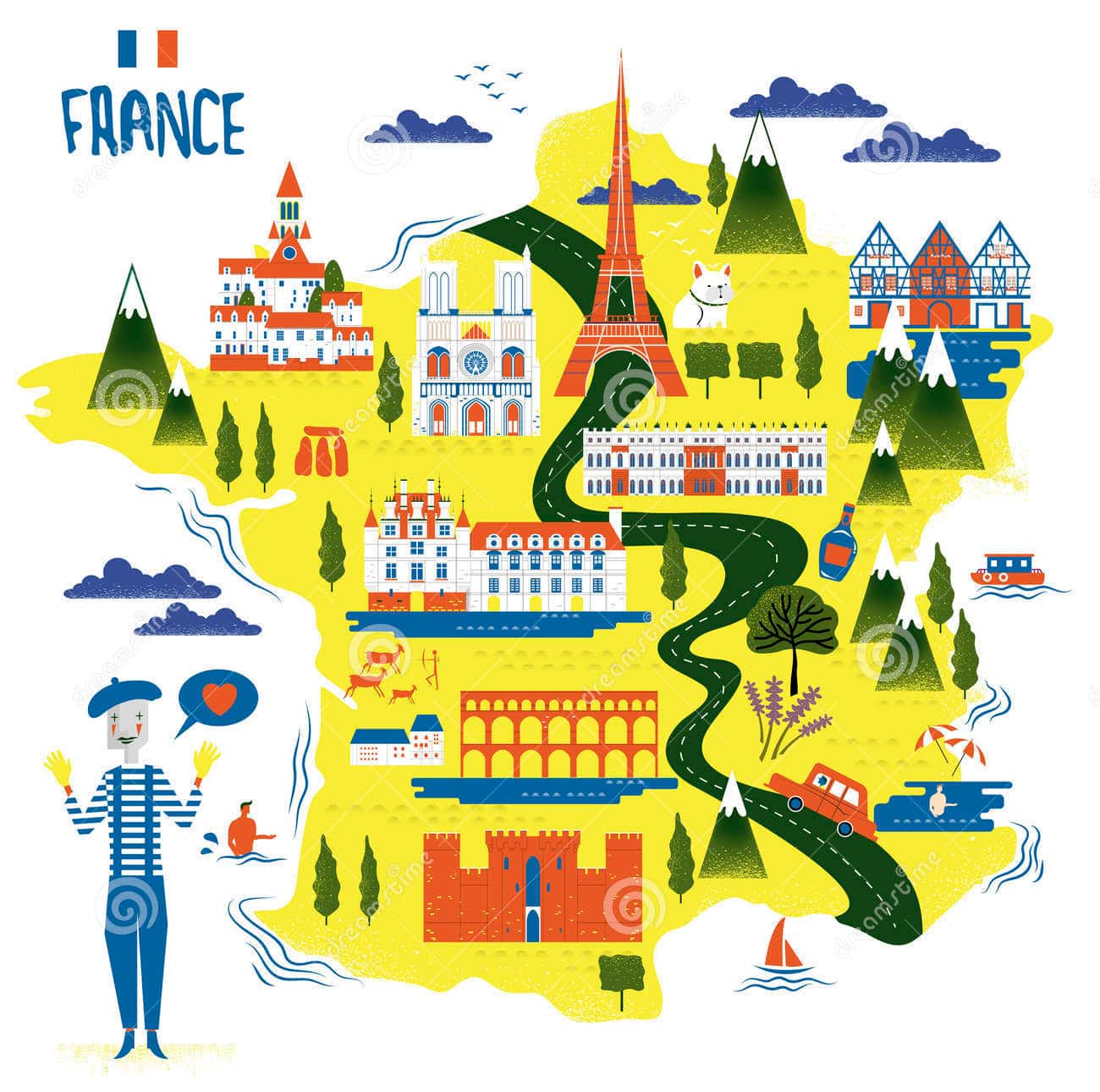 ¿Dónde ir de vacaciones en Francia? | Los mejores destinos de excursiones.