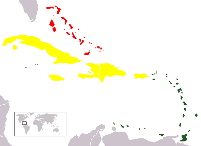 El Caribe: Antillas Menores y Mayores El Caribe: Antillas Menores y Mayores