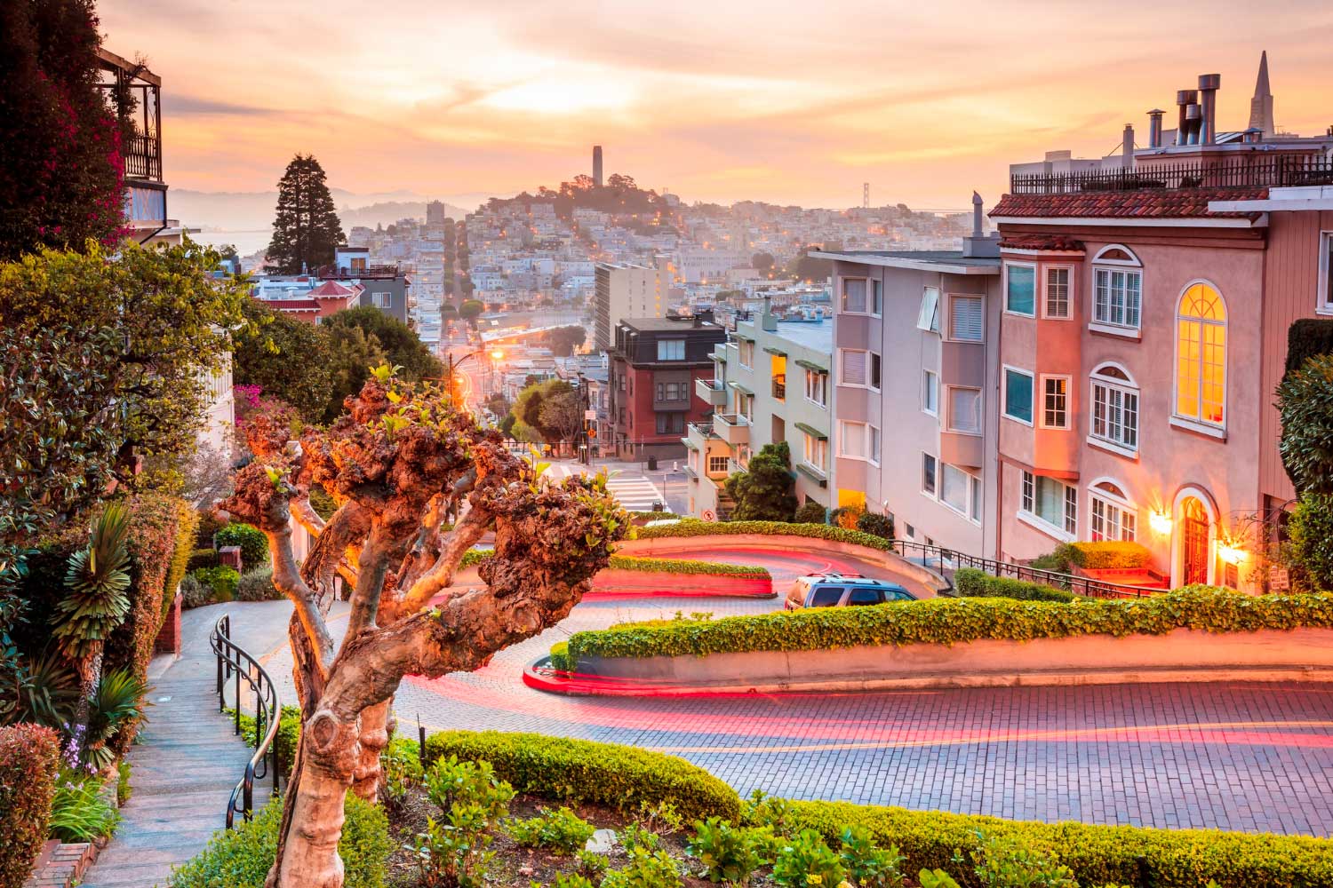 Lombard Street: la calle más ventosa de San Francisco
